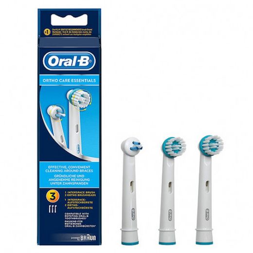 Oral B Ortho Care Essential Recambio Cepillo Eléctrico 3 Unidades