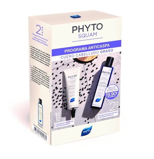 Phyto Squam Programa Anticaspa Cuero Cabelludo Graso
