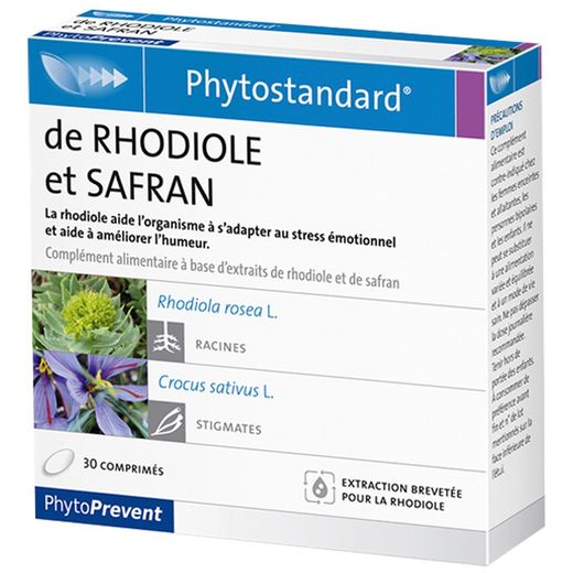 Phytoprevent Phytostandard Rodiola y Azafrán