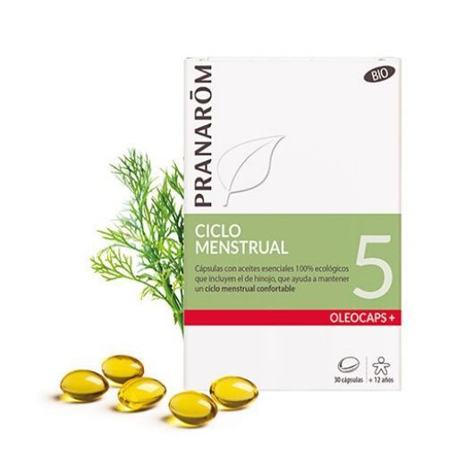 Pranarom Oleocaps 5 Ciclo Menstrual 30 Cápsulas