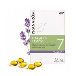 Pranarom Oleocaps 7 Relajación y Sueño 30 cápsulas