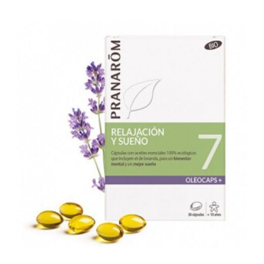 Pranarom Oleocaps 7 Relajación y Sueño 30 cápsulas