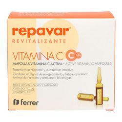 Repavar Revitalizante Ampollas Vitamina C 20amp