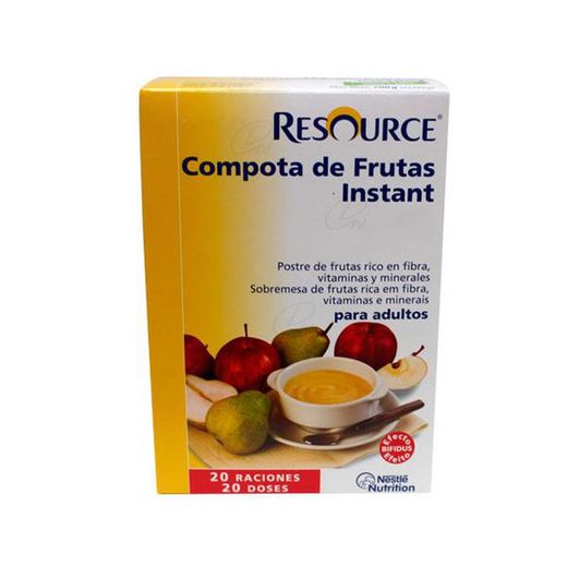 Resource compota de fruta instant