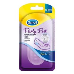 Scholl Party Feet Almohadilla Talón Invisible 1 Par