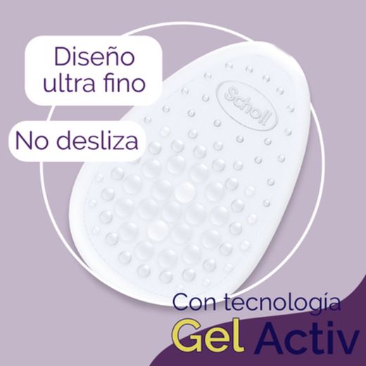 Scholl Party Feet Almohadilla Talón Invisible 1 Par