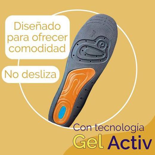 Scholl Plantillas GelActiv Profesional Hombre 1 Par