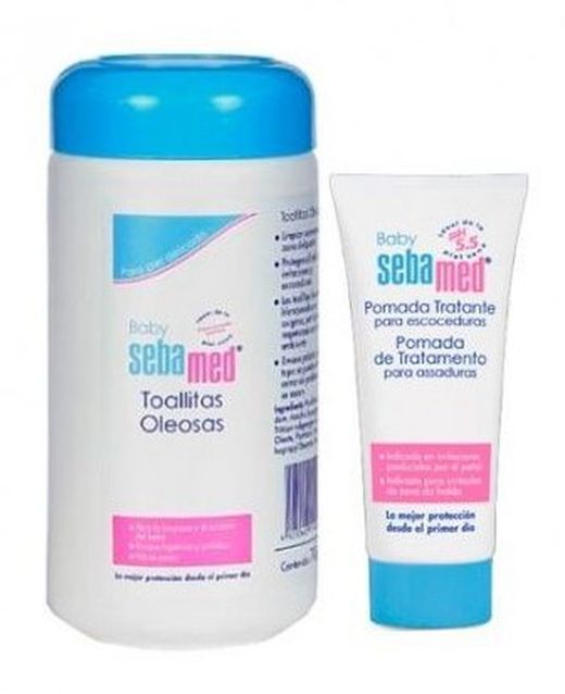 Sebamed Baby Toallitas Oleosas 70uds + Pomada Tratante 100ml