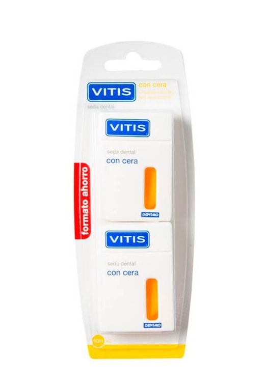 Seda Dental Vitis Con Cera Duplo 2x50m