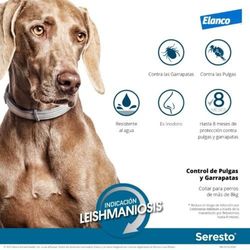 Seresto Collar Antiparasitario para Perros de Larga Duración Más de 8kg