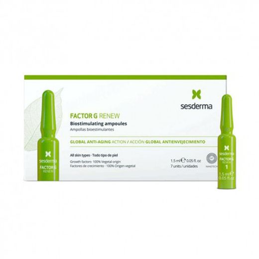 Sesderma Factor G Renew Ampollas Bioestimulantes Antienvejecimiento 7x1,5ml