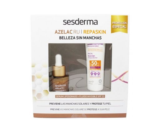 Sesderma Pack Azelac Ru Serum 30ml + Repaskin SPF50 Fluido Invisible 50ml