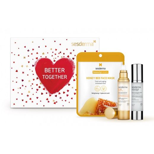Sesderma Pack Better Together CVit 50ml + Acglicolic Fort 50ml + Mascarilla