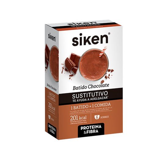 Siken Batido Sustitutivo de Chocolate 6 Sobres