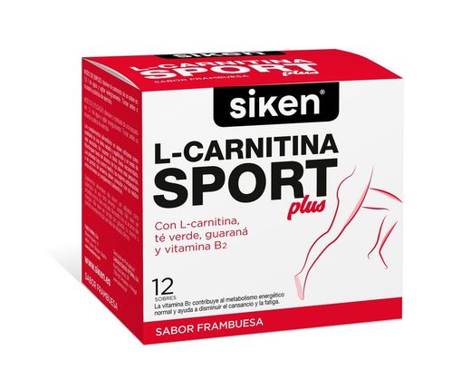 Siken Form L-Carnitina Plus Sabor Frambuesa 12 Sobres