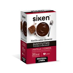 Siken Natillas Sabor Brownie 6 Sobres