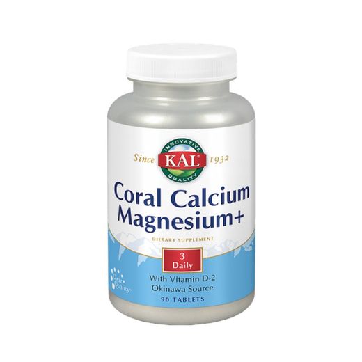 KAL Coral Calcium Magnesium+ 90 Tabletas