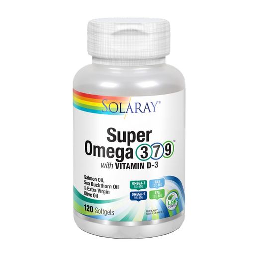 Solaray Super Omega 3.7.9 120 Perlas