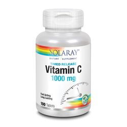 Solaray Vitamina C 1000mg 100 Comprimidos