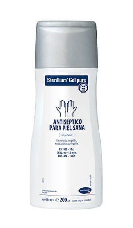 Sterillium Gel Pure Antiséptico para Piel Sana 200ml