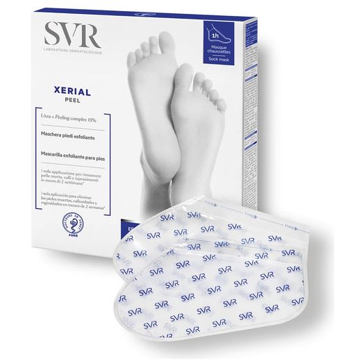 SVR Xerial Peel Mascarilla Pies Renovadora 2 Unidades