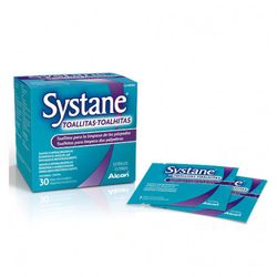 Systane Toallitas Estériles para Limpieza Ocular 30 Uds