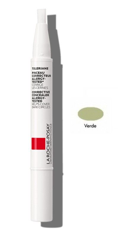La Roche Posay Toleriane Teint Pincel Corrector Tono Verde