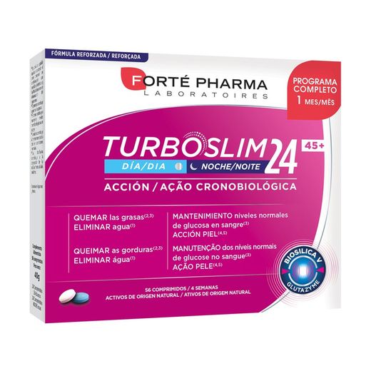 Forté Pharma TurboSlim 24 Día y Noche 45+ Acción Cronobiológica 56 Comprimidos