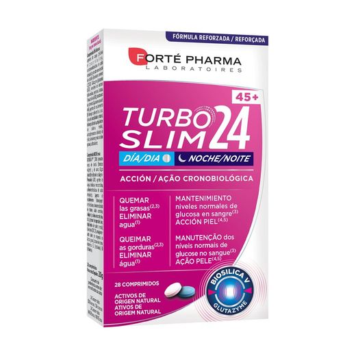 Forté Pharma TurboSlim 24 Día y Noche 45+ Acción Cronobiológica 28 Comprimidos