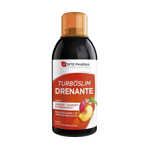Forté Pharma TurboSlim Drenante Sabor Té Verde de Melocotón 500ml