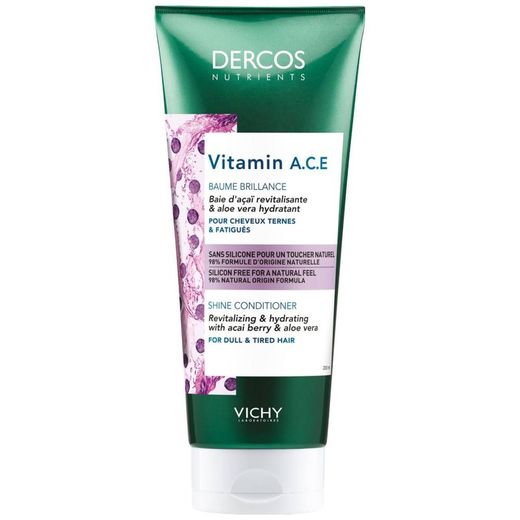 Vichy Dercos Nutrients - Acondicionador revitalizante Vitamin A.C.E.