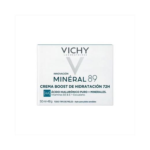 Vichy Mineral 89 Crema Boost Hidratación Ligera 50ml