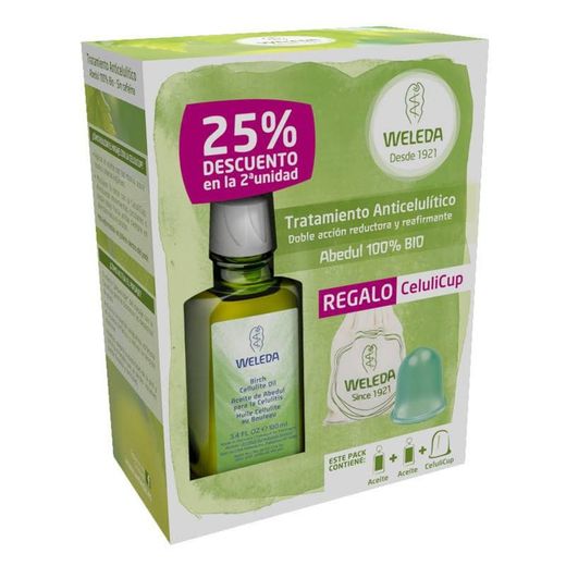 Weleda duplo aceite de abedul para celulitis