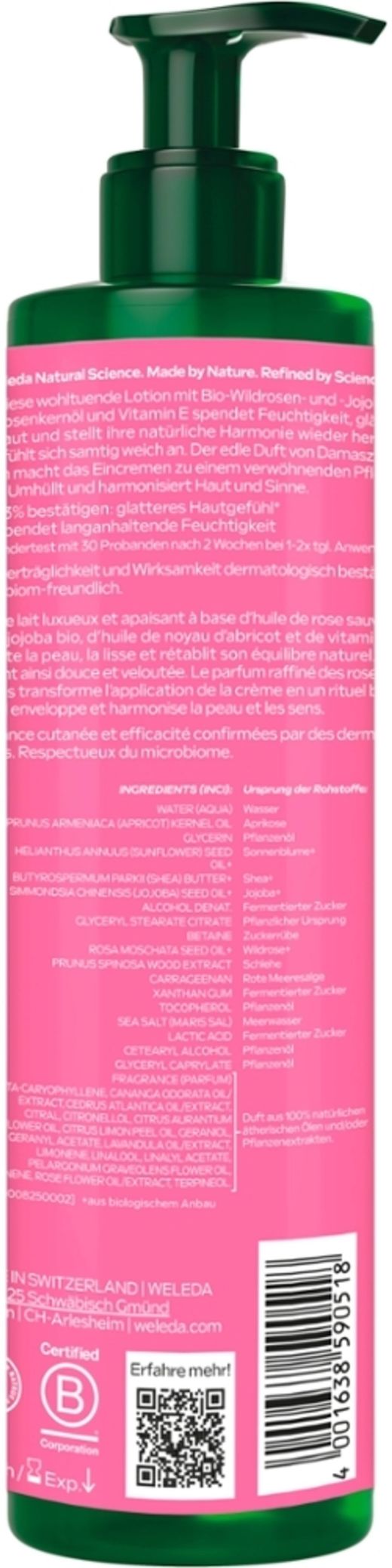 Weleda Leche Corporal Rosa Mosqueta 250ml