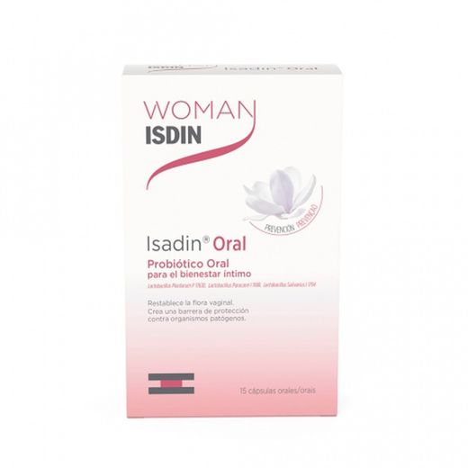 Woman Isdin Isadin Oral Probiótico Oral 15 Cápsulas