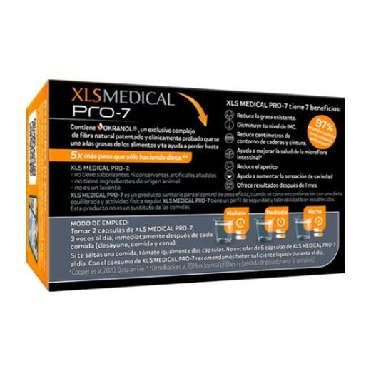 XLS Medical Pro 7 Nudge 180 capsulas