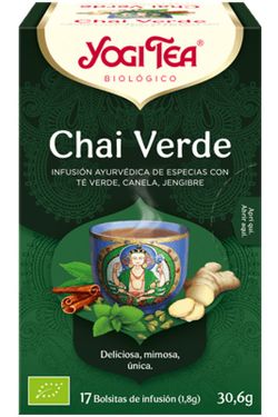 Yogi Tea Infusión Chai Verde 17 Bolsitas