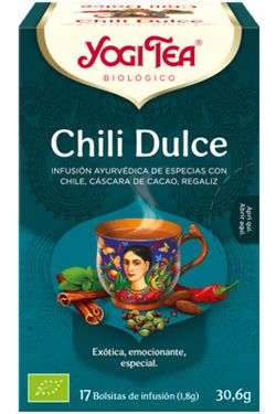 Yogi Tea Infusión Chili Dulce 17 Bolsitas